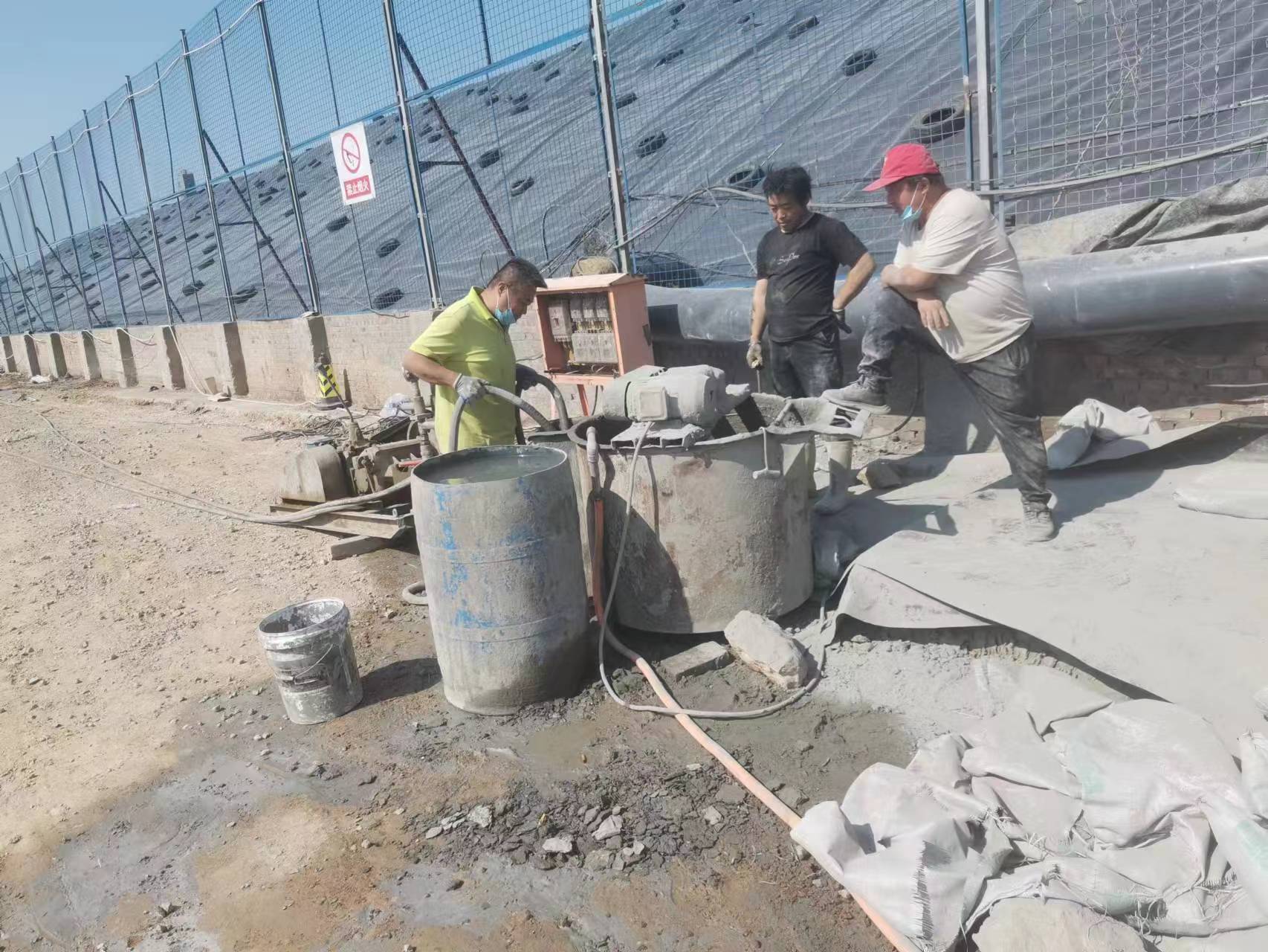 矿区袖阀管注浆